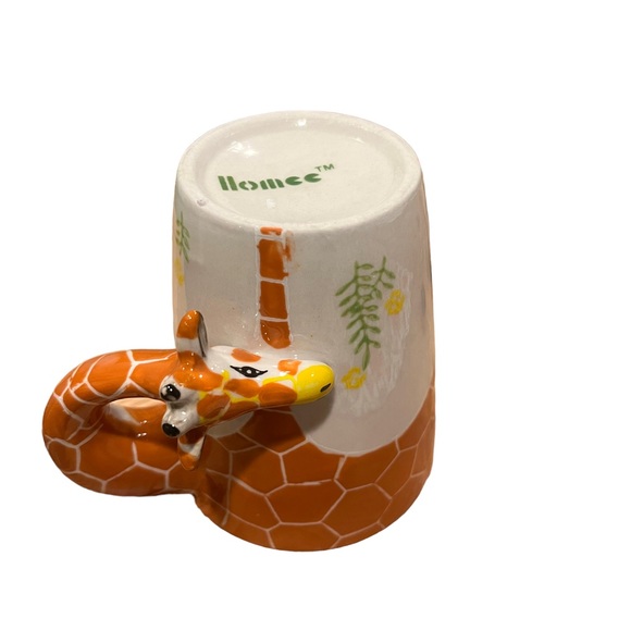 Hand-painted Animals Ceramic Mug ,13.66oz Giraffe, Coffee or Tea Mug, Llomee - Picture 5 of 5